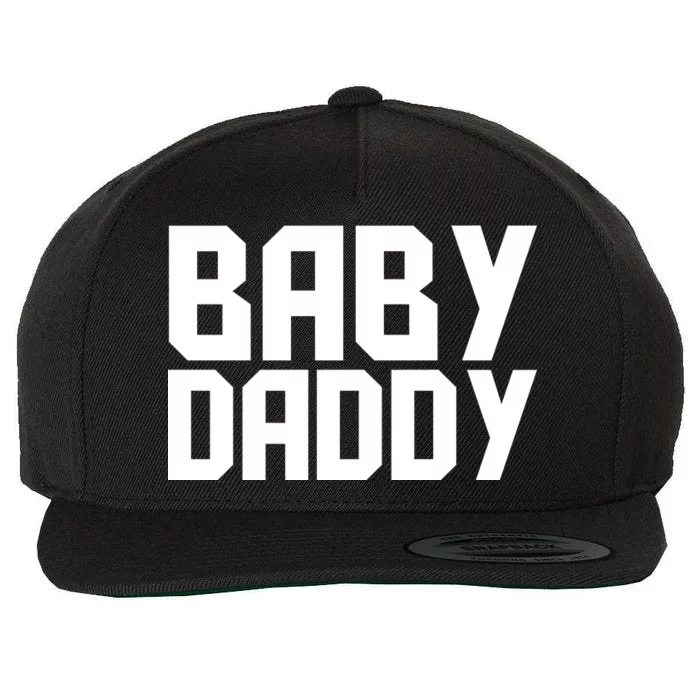 Baby Daddy Wool Snapback Cap