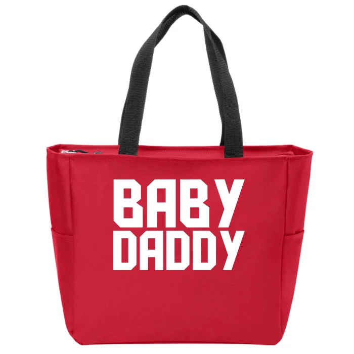 Baby Daddy Zip Tote Bag