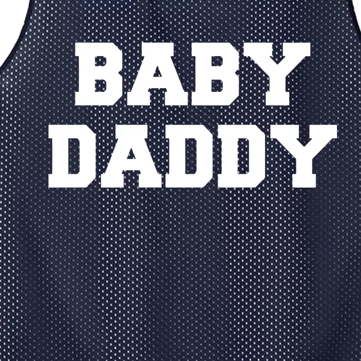 Baby Daddy New Father Mesh Reversible Basketball Jersey Tank