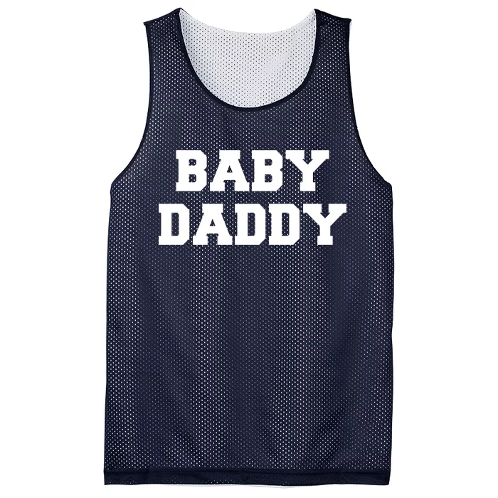 Baby Daddy New Father Mesh Reversible Basketball Jersey Tank