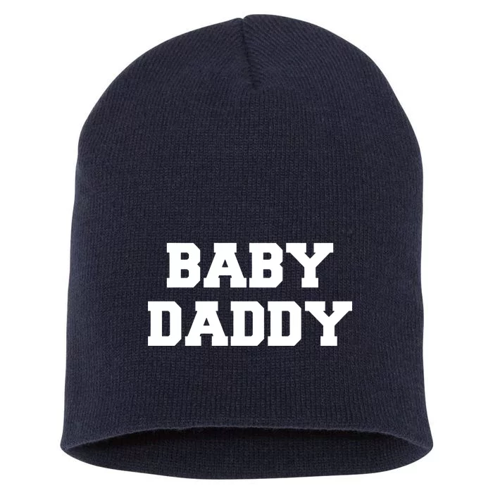 Baby Daddy New Father Short Acrylic Beanie