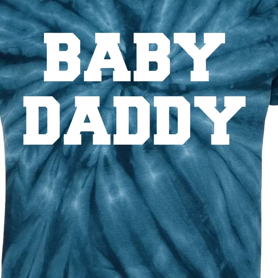 Baby Daddy New Father Kids Tie-Dye T-Shirt