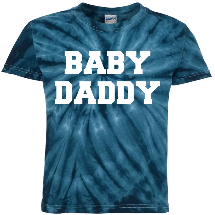 Baby Daddy New Father Kids Tie-Dye T-Shirt