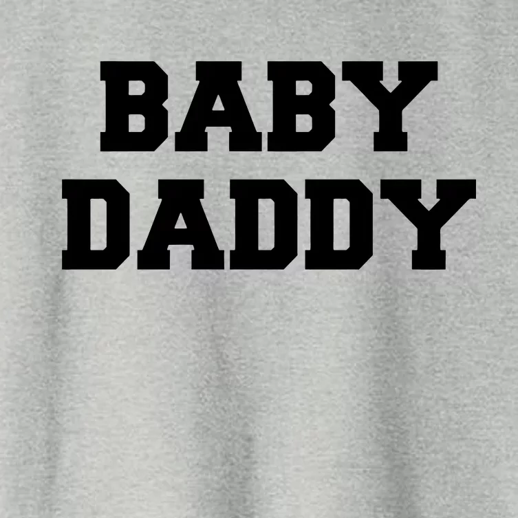 Baby Daddy New Father Women's Crop Top Tee