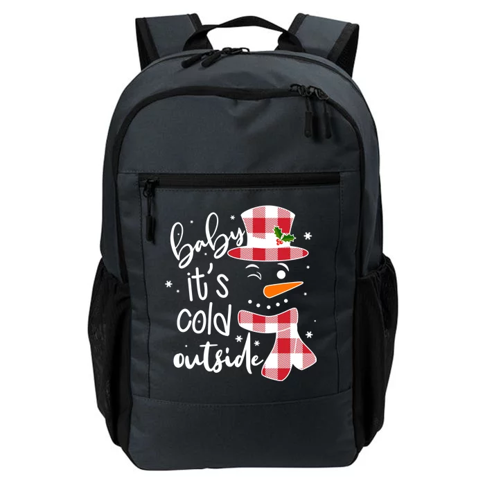 Baby It's Cold Outside Snowman Daily Commute Backpack