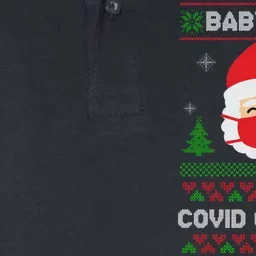 Baby It's COVID Outside Ugly Christmas Sweater Softstyle Adult Sport Polo