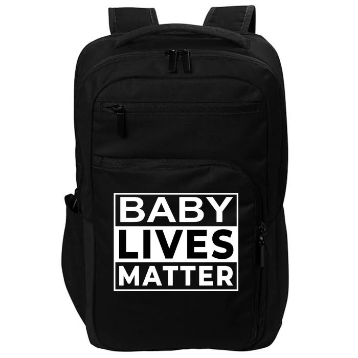 Baby Lives Matter Impact Tech Backpack