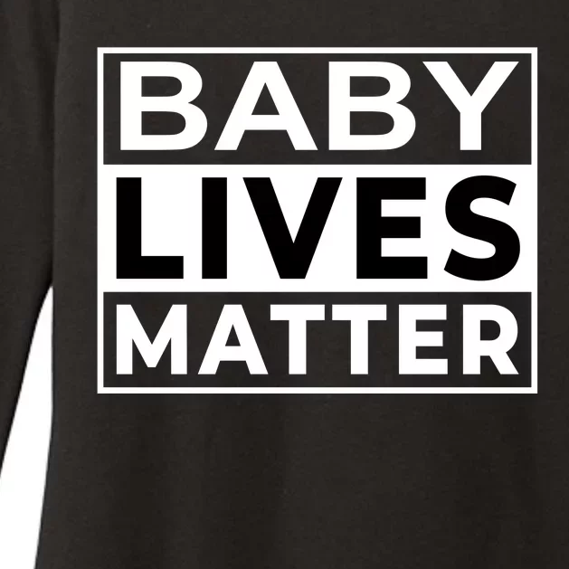 Baby Lives Matter Womens CVC Long Sleeve Shirt