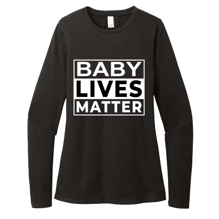 Baby Lives Matter Womens CVC Long Sleeve Shirt