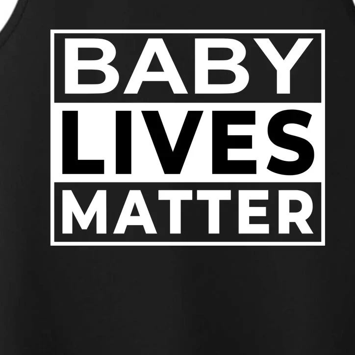 Baby Lives Matter Performance Tank