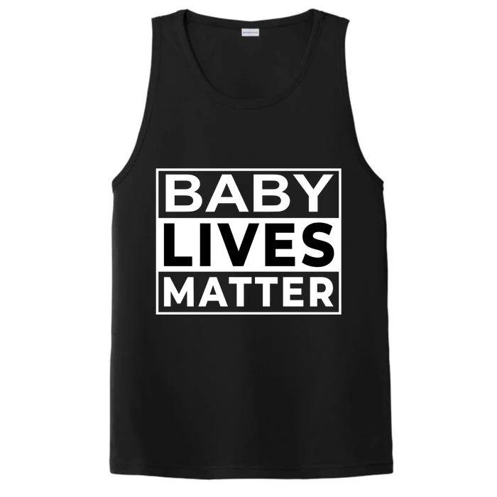 Baby Lives Matter Performance Tank