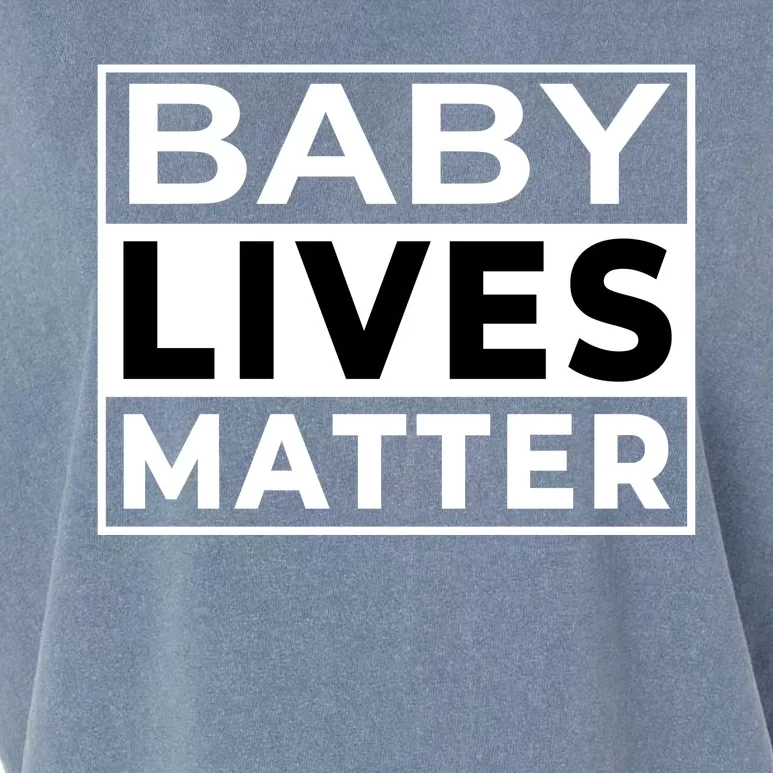 Baby Lives Matter Garment-Dyed Women's Muscle Tee