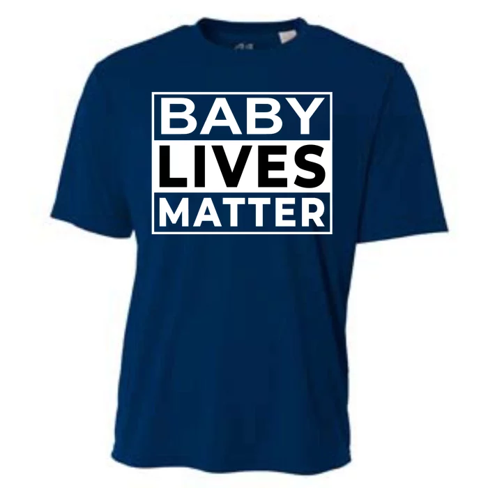 Baby Lives Matter Cooling Performance Crew T-Shirt