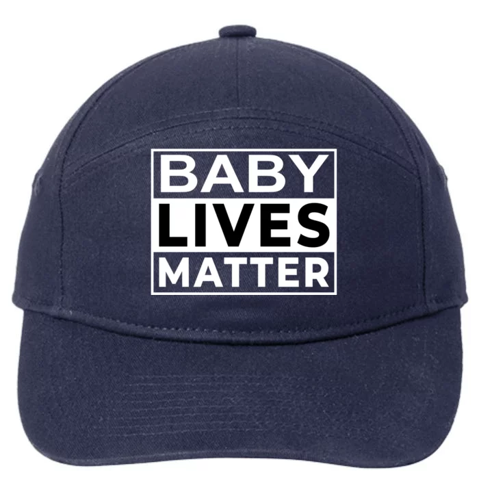 Baby Lives Matter 7-Panel Snapback Hat