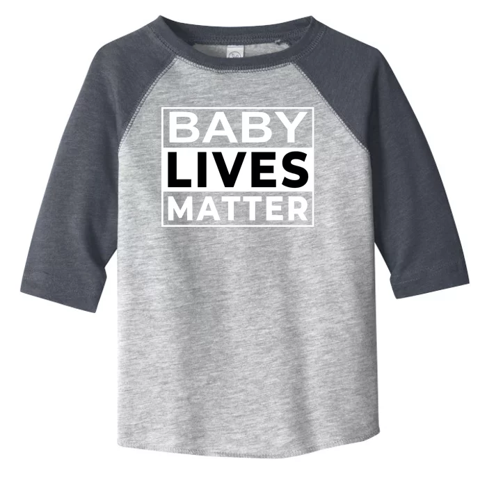 Baby Lives Matter Toddler Fine Jersey T-Shirt