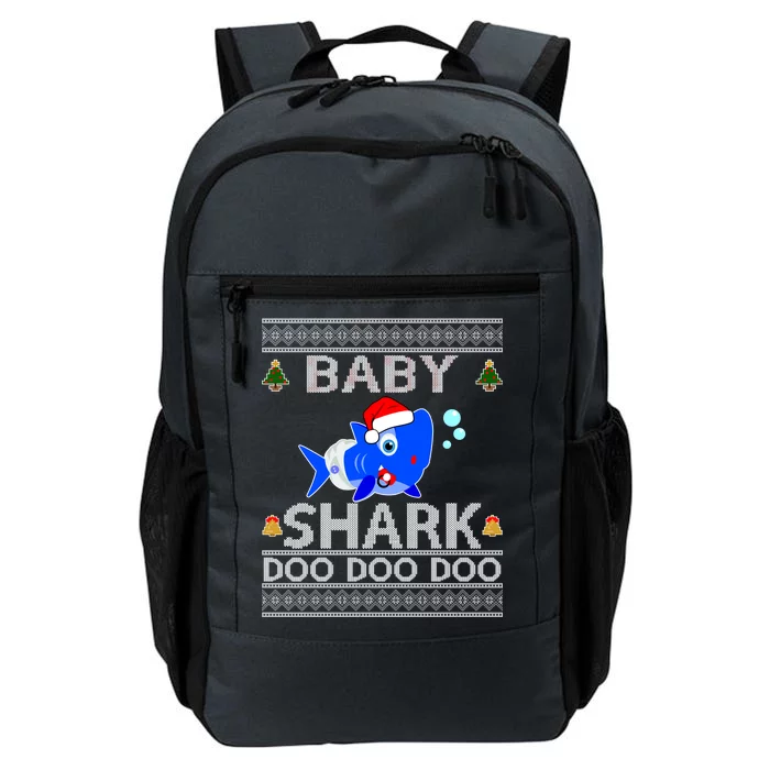 Baby Shark Doo Doo Cute Ugly Christmas Daily Commute Backpack