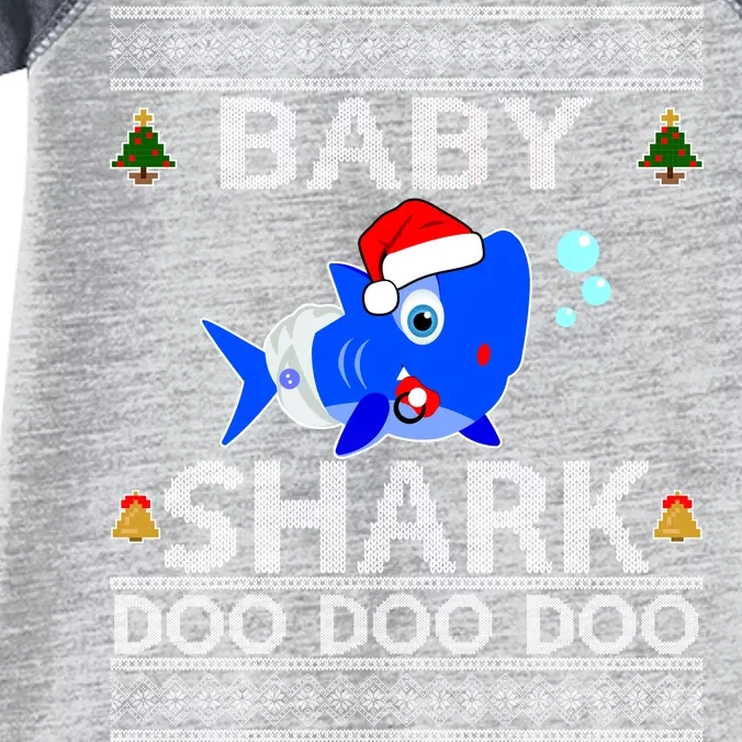 Baby Shark Doo Doo Cute Ugly Christmas Infant Baby Jersey Bodysuit