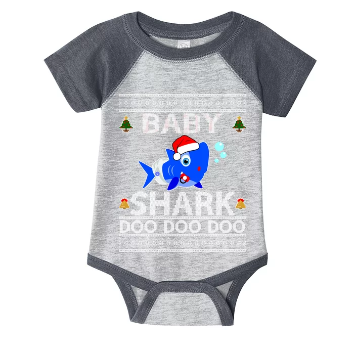 Baby Shark Doo Doo Cute Ugly Christmas Infant Baby Jersey Bodysuit