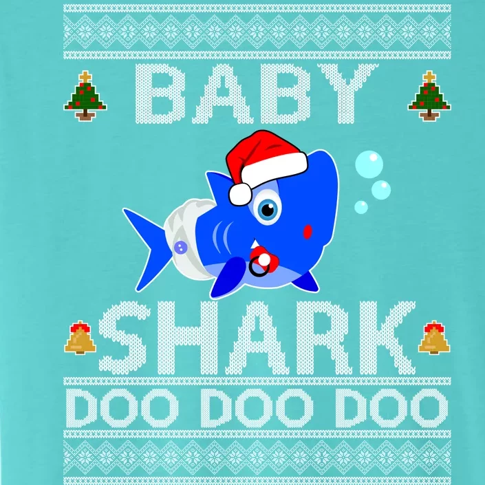 Baby Shark Doo Doo Cute Ugly Christmas ChromaSoft Performance T-Shirt