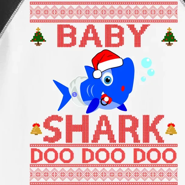 Baby Shark Doo Doo Cute Ugly Christmas Toddler Fine Jersey T-Shirt