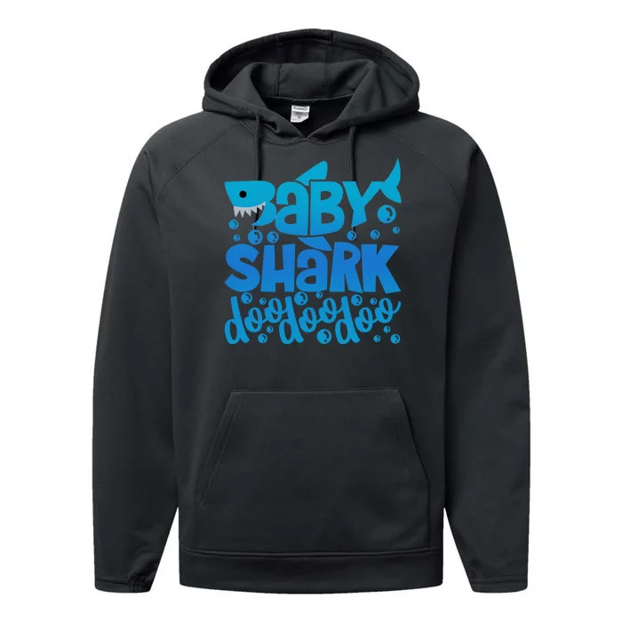 Baby Shark Doo Doo Doo Cute Performance Fleece Hoodie