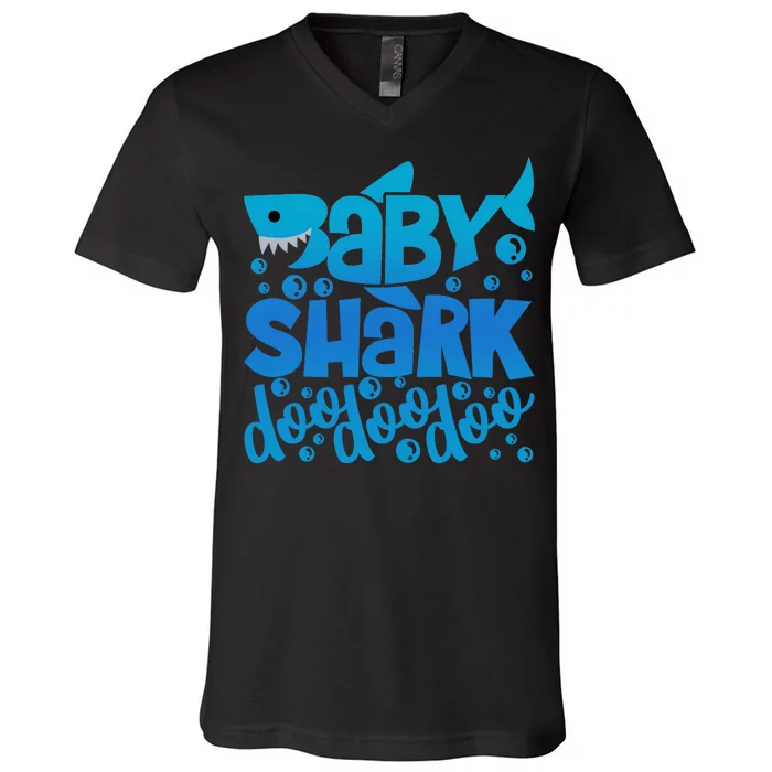 Baby Shark Doo Doo Doo Cute V-Neck T-Shirt