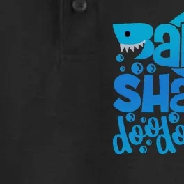 Baby Shark Doo Doo Doo Cute Dry Zone Grid Performance Polo