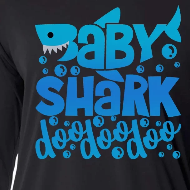 Baby Shark Doo Doo Doo Cute Cooling Performance Long Sleeve Crew