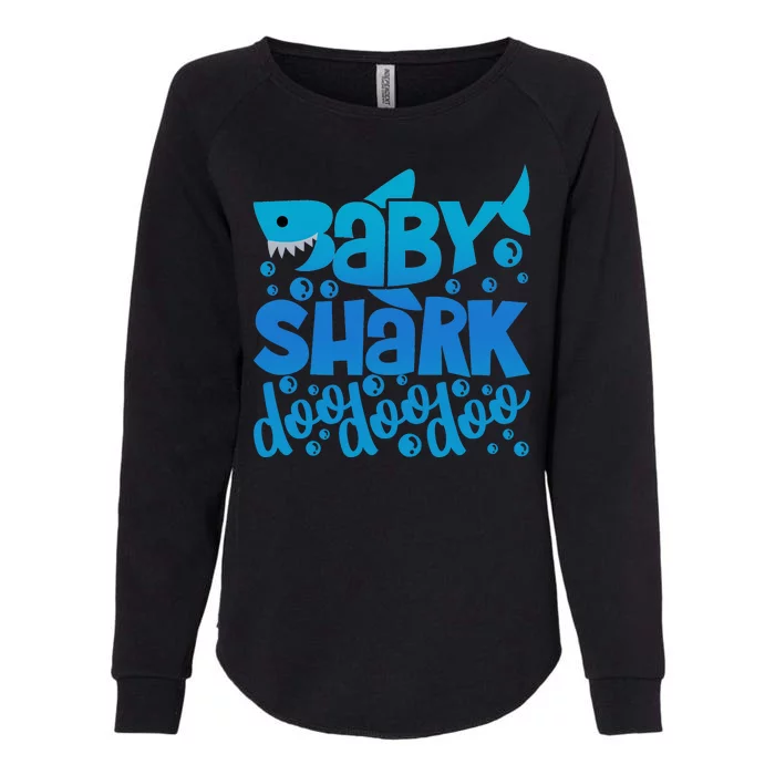 Baby Shark Doo Doo Doo Cute Womens California Wash Sweatshirt