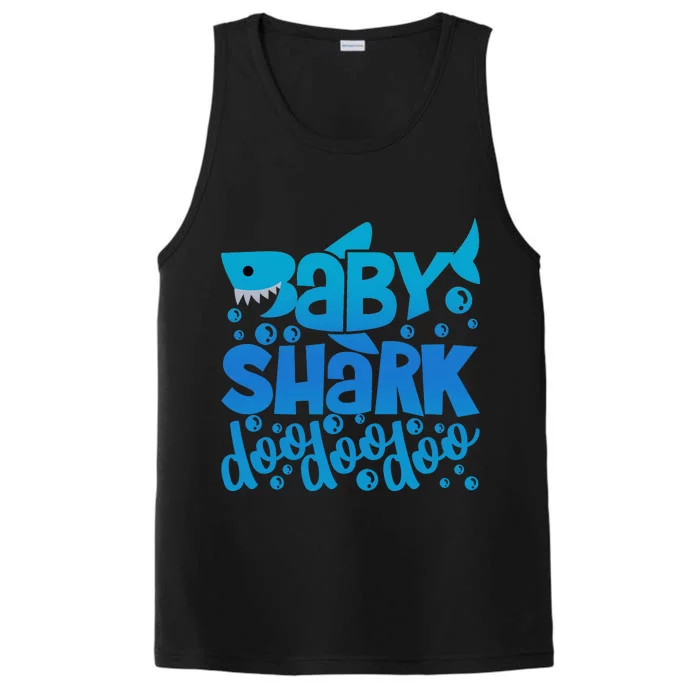 Baby Shark Doo Doo Doo Cute Performance Tank