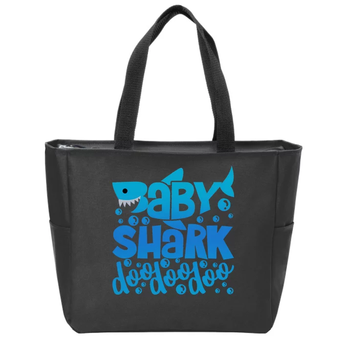 Baby Shark Doo Doo Doo Cute Zip Tote Bag