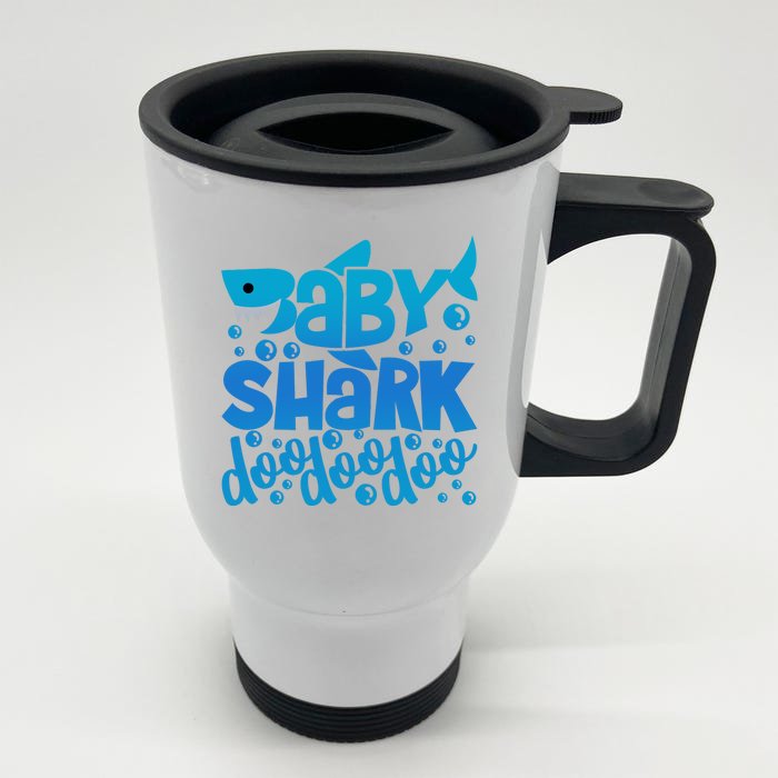 Baby Shark Doo Doo Doo Cute Front & Back Stainless Steel Travel Mug