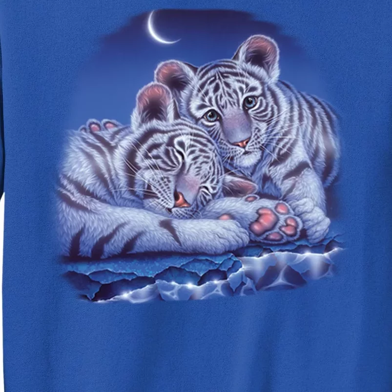 Baby Tigers Moon Tall Sweatshirt