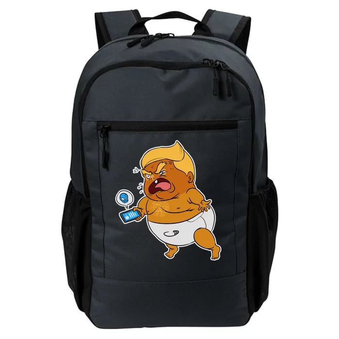 Baby Trump Crying Tweet Daily Commute Backpack