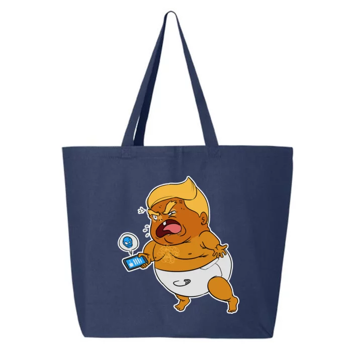 Baby Trump Crying Tweet 25L Jumbo Tote