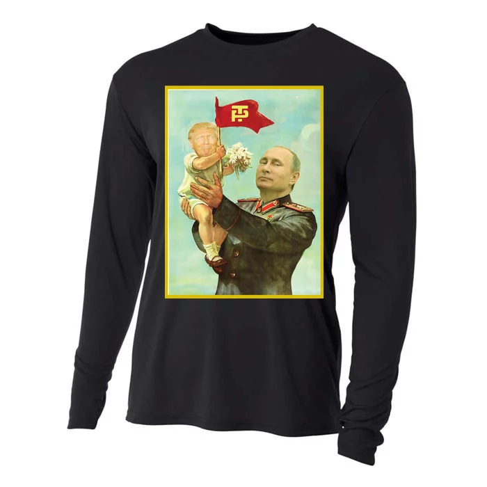 Baby Trump Putin Cooling Performance Long Sleeve Crew