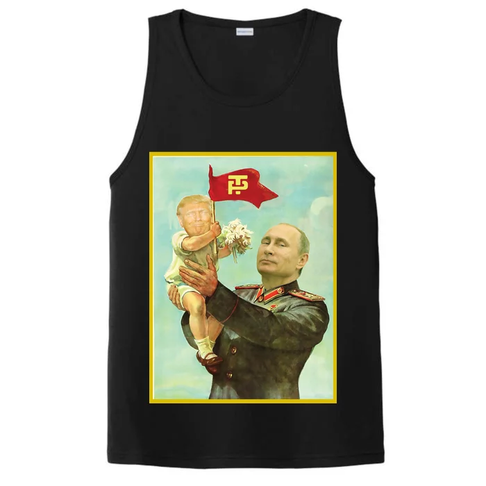 Baby Trump Putin Performance Tank