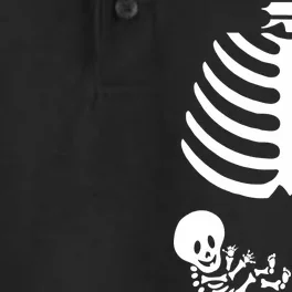 Baby Twins Skeleton Halloween Costume Dry Zone Grid Performance Polo