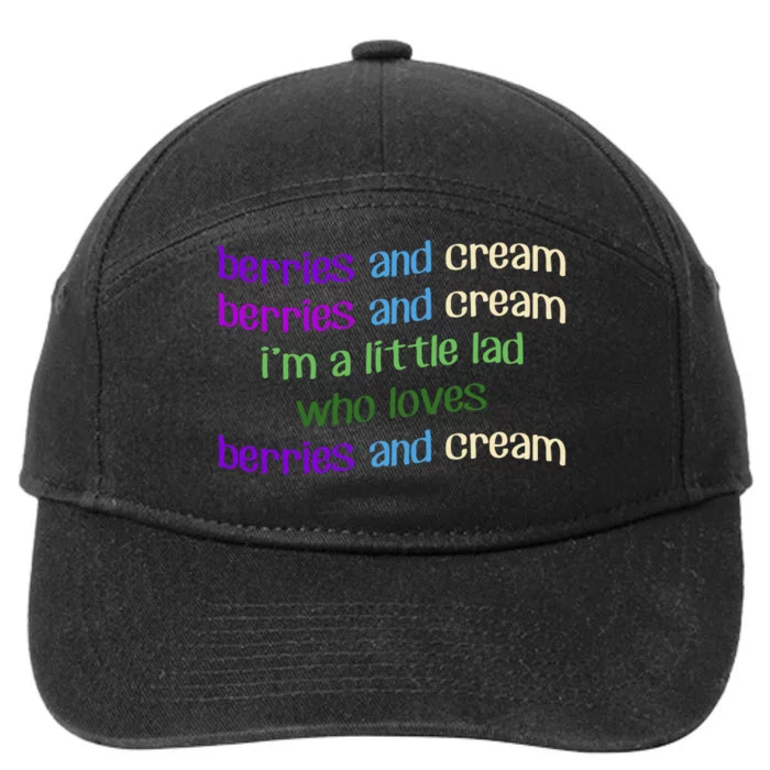 Berries And Cream 7-Panel Snapback Hat