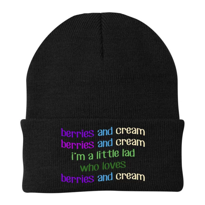 Berries And Cream Knit Cap Winter Beanie