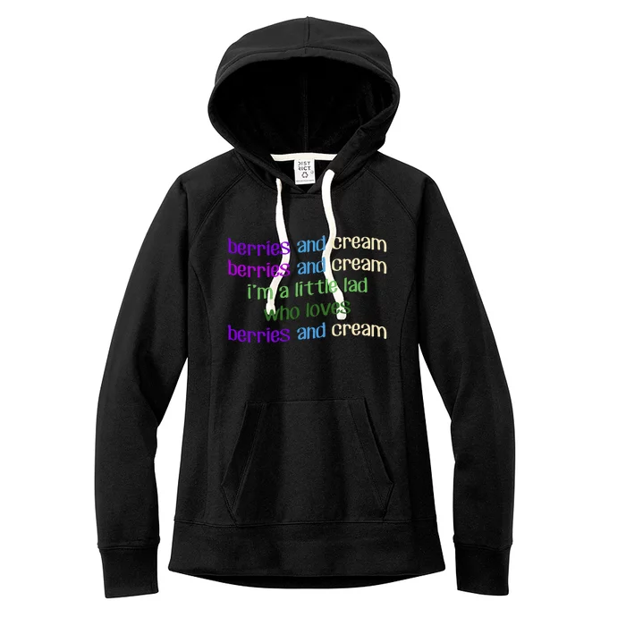 Berries And Cream Women's Fleece Hoodie