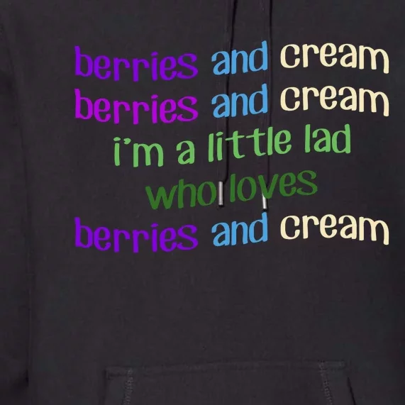 Berries And Cream Premium Hoodie