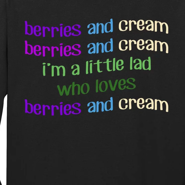 Berries And Cream Tall Long Sleeve T-Shirt