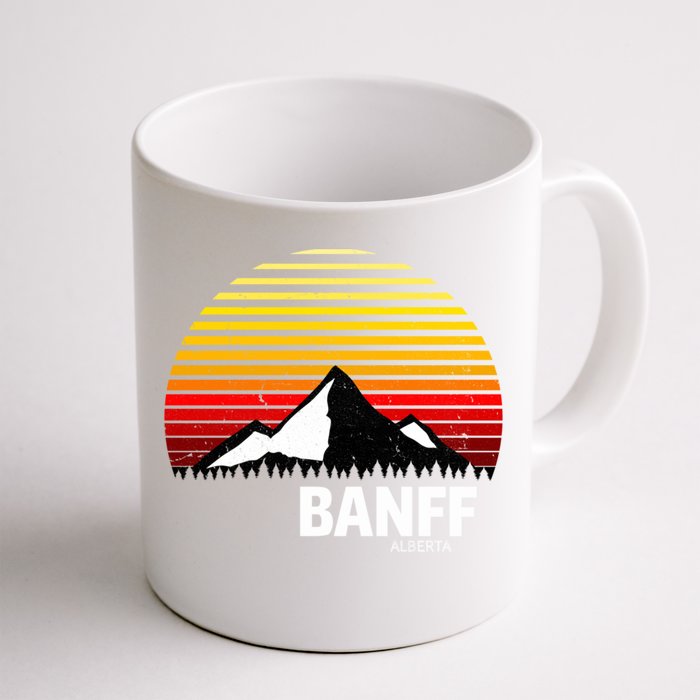 Banff Alberta Canada Rocky Mountain Cute Gift Front & Back Coffee Mug