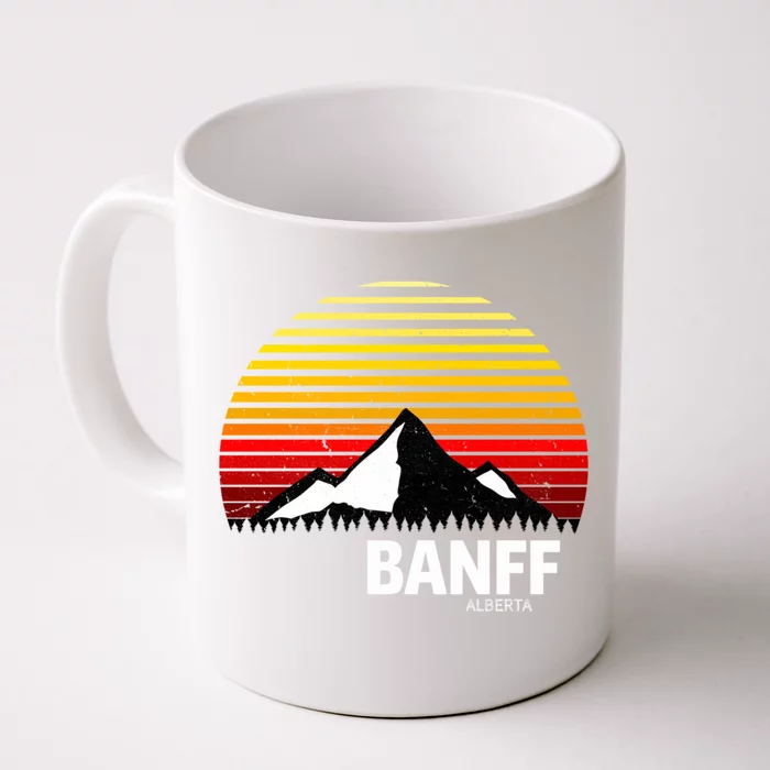 Banff Alberta Canada Rocky Mountain Cute Gift Front & Back Coffee Mug