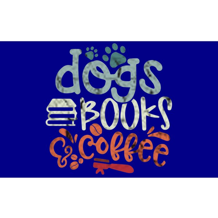 Books And Coffee And Dogs And Social Justice Gift Bumper Sticker