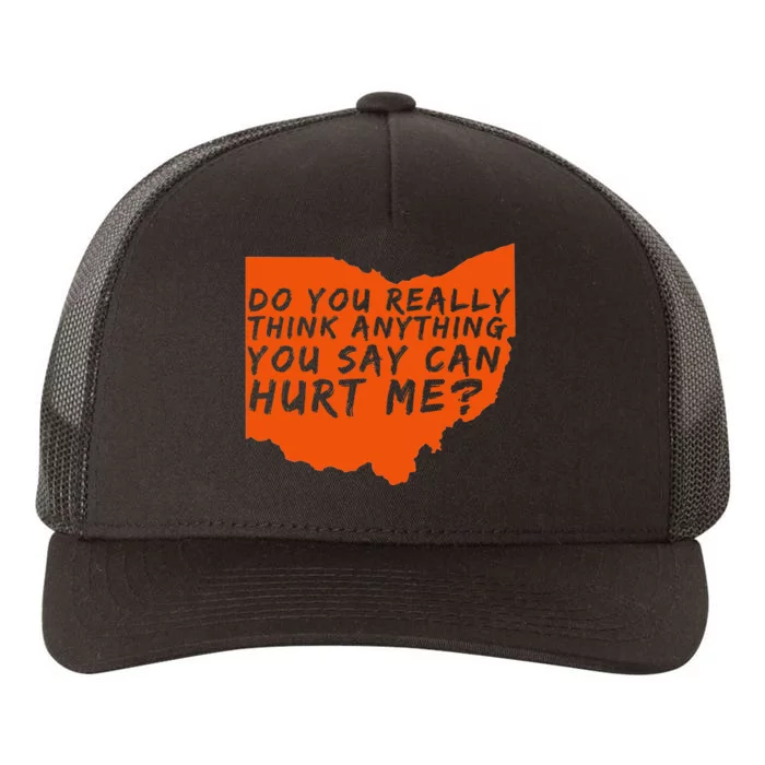 Being A Cleveland Fan Funny Sports Yupoong Adult 5-Panel Trucker Hat