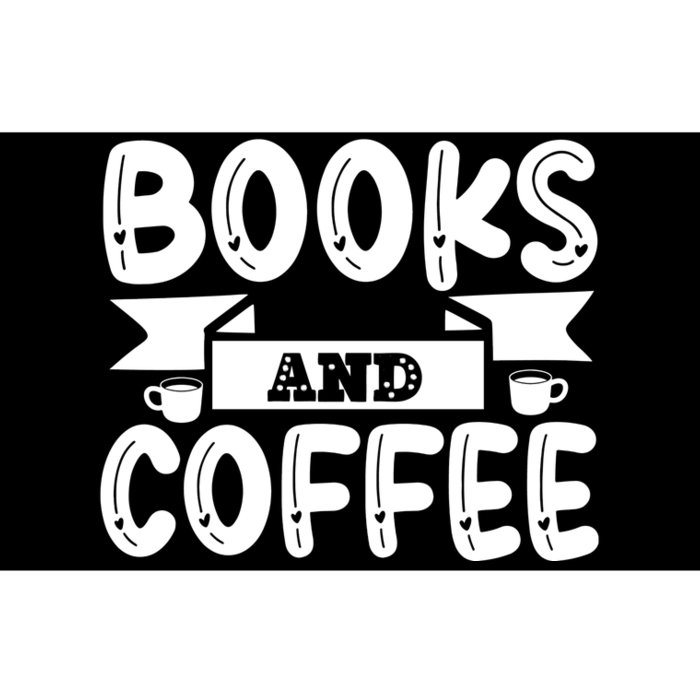 Books And Coffee Bumper Sticker