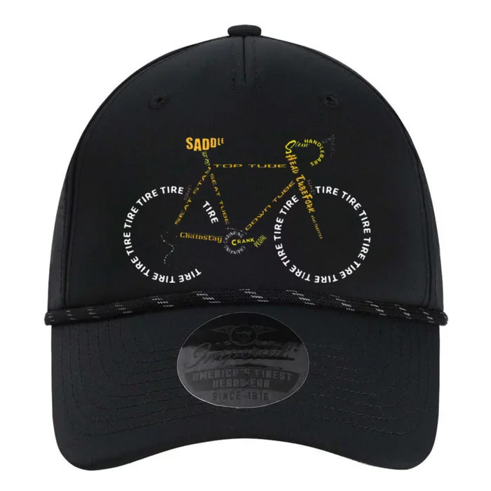 Bicycle Anatomy Cute Cycling Is Life Gift Performance The Dyno Cap