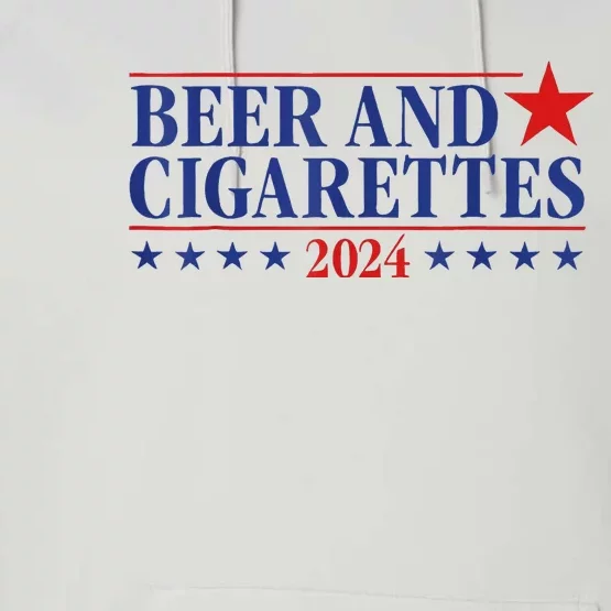 Beer And Cigarettes 2024 Performance Fleece Hoodie